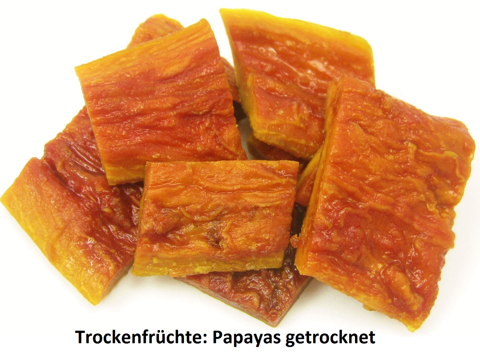 getrocknete papayas