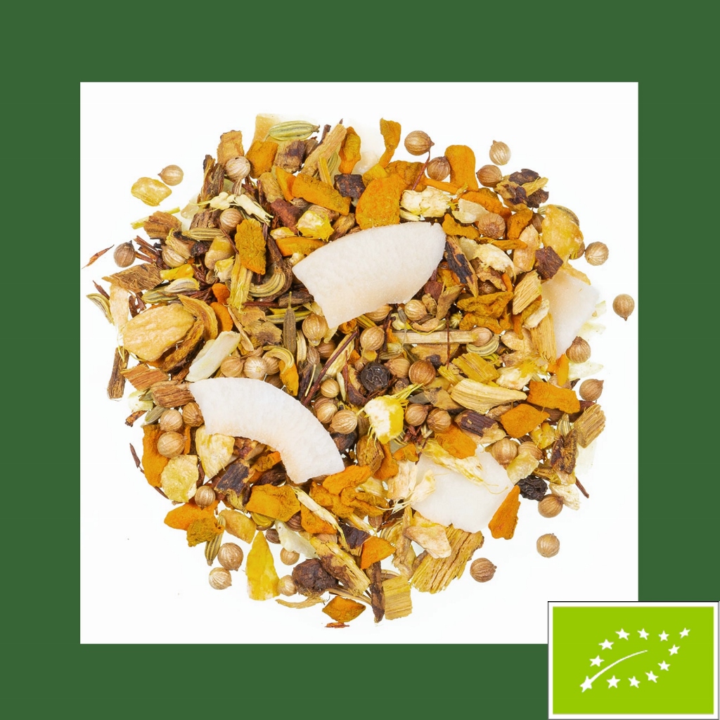Rooibusch Kurkuma Kokos Vanille Bio DE-ÖKO 022