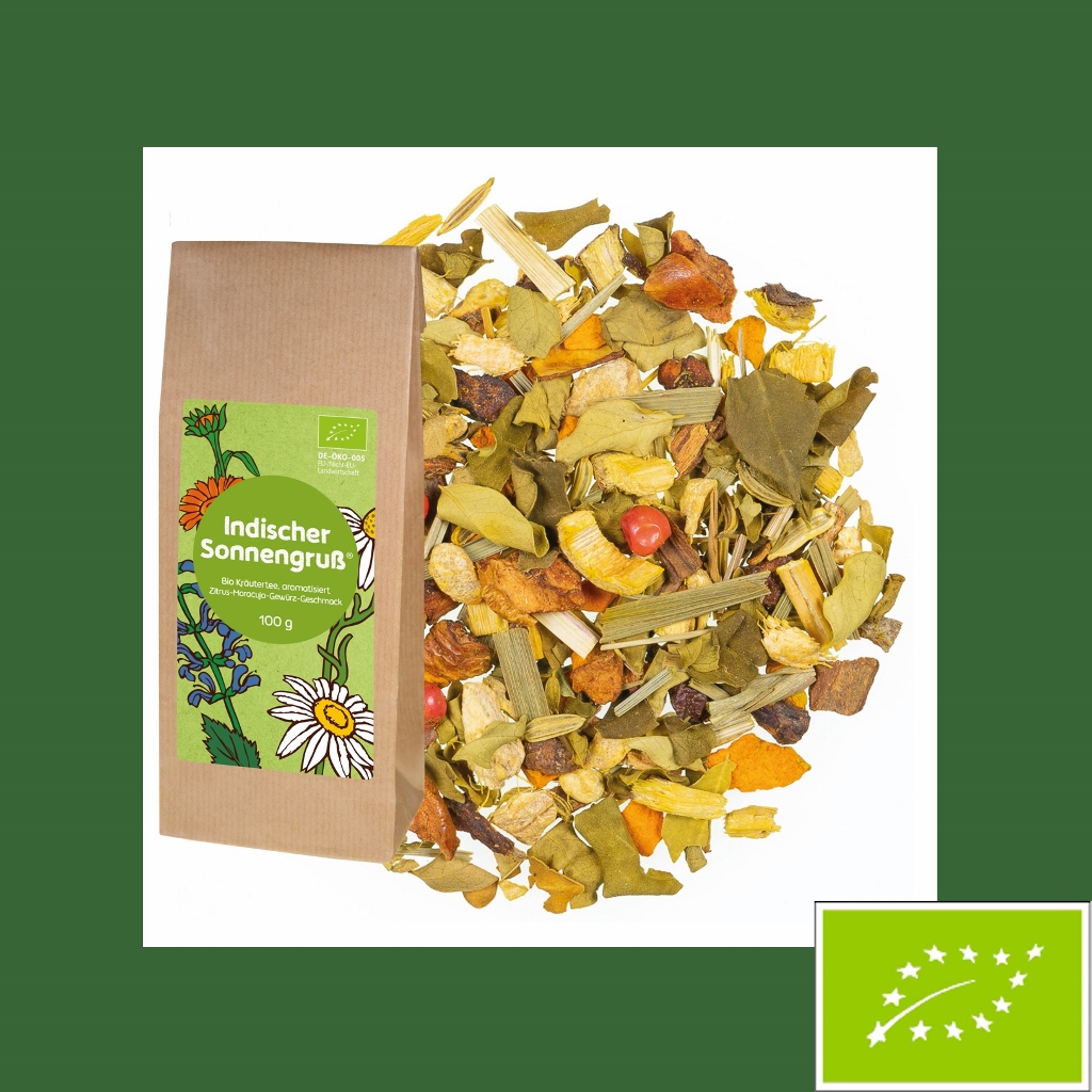 Indischer Sonnengruß®  Bio-Kräutertee DE-ÖKO 005