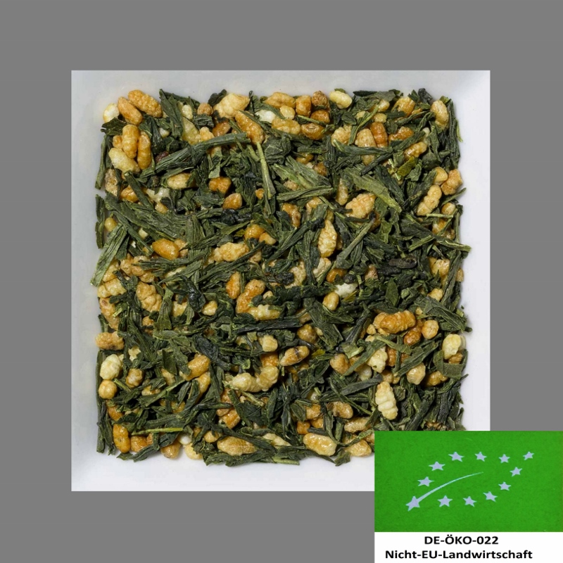 Japan Genmaicha Kunpuu Grünner Biotee