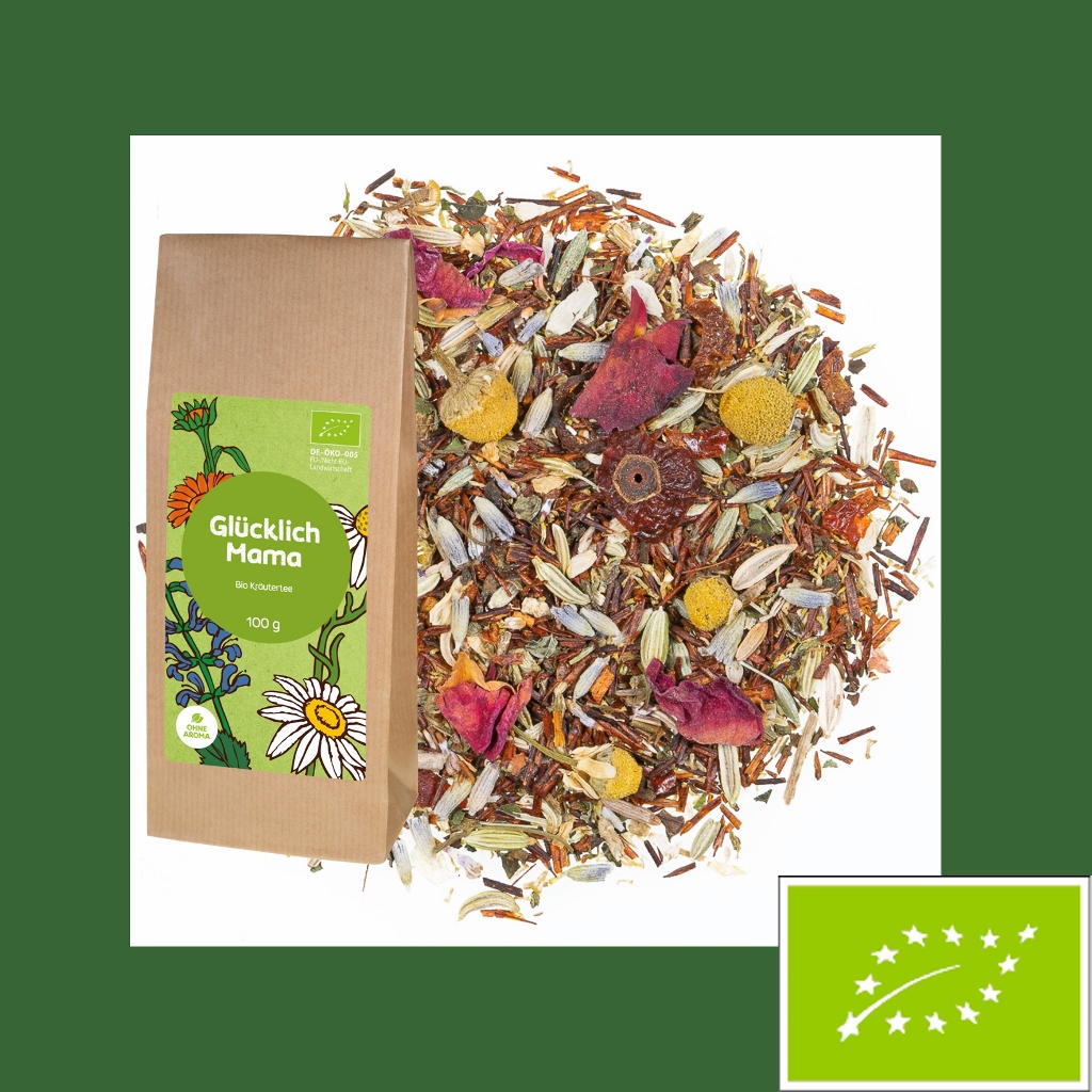 Glücklich Mama Kräuter Biotee DE-ÖKO 005