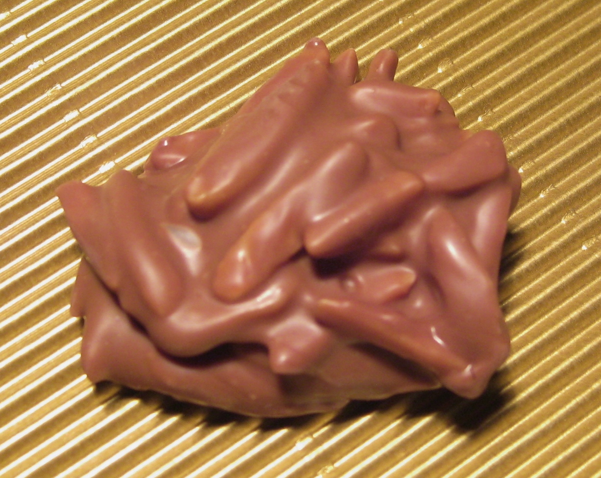 Mandeln in Schokolade
