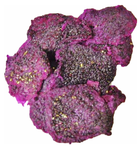 Drachenfrucht rot getrocknet