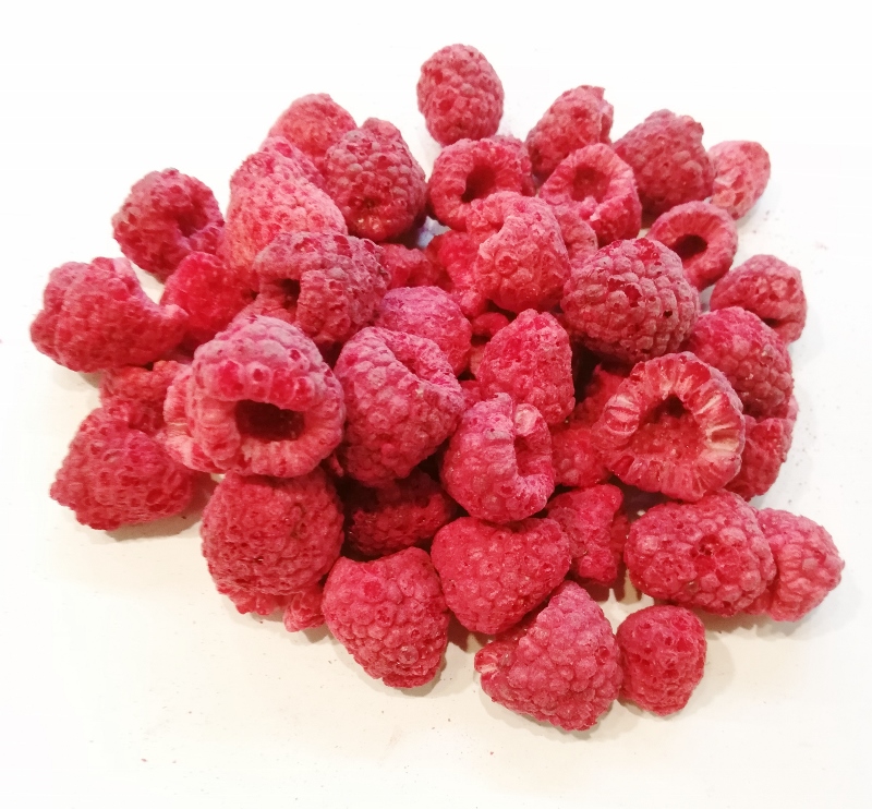 Himbeeren gefriergetrocknet