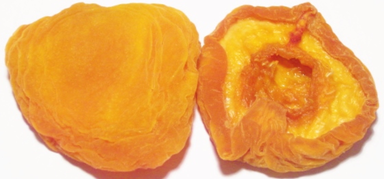 getrocknete Pfirsiche