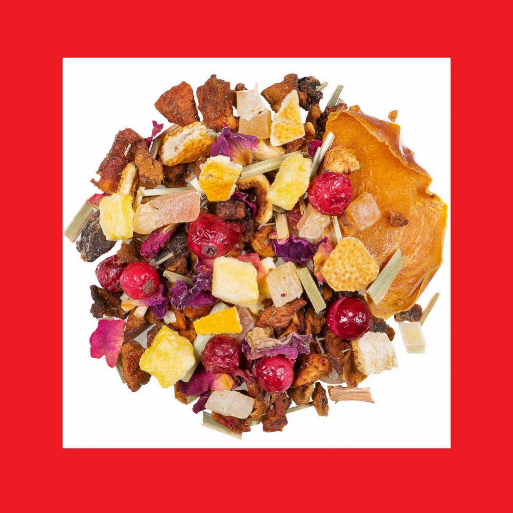 Persimone Pfirsich Früchtetee