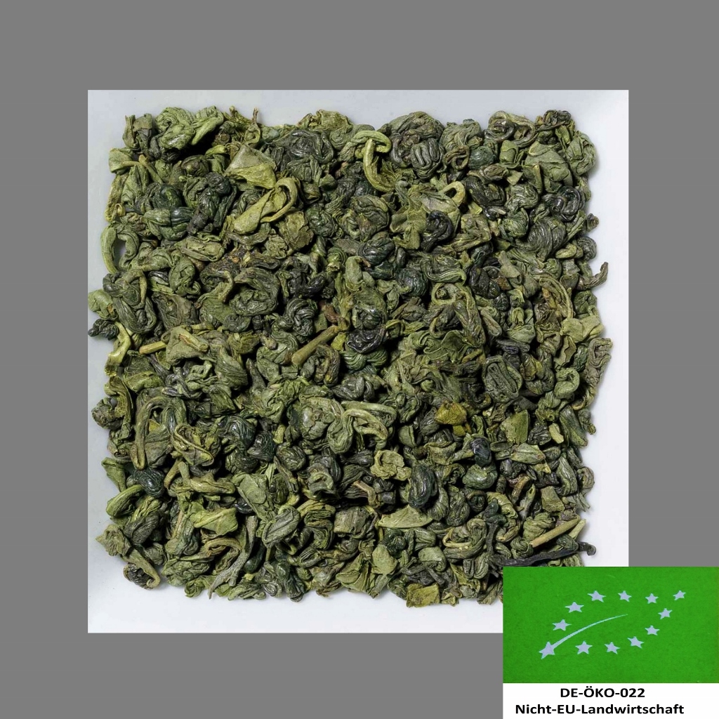 China Gunpowder Grüner Biotee DE-ÖKO-022