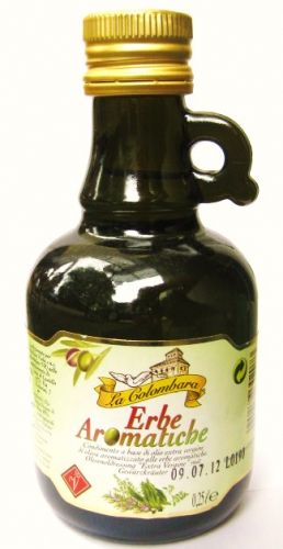 Natives Olivenöl Extra mit mediteranen Kräutergeschmack 0,25l Fl