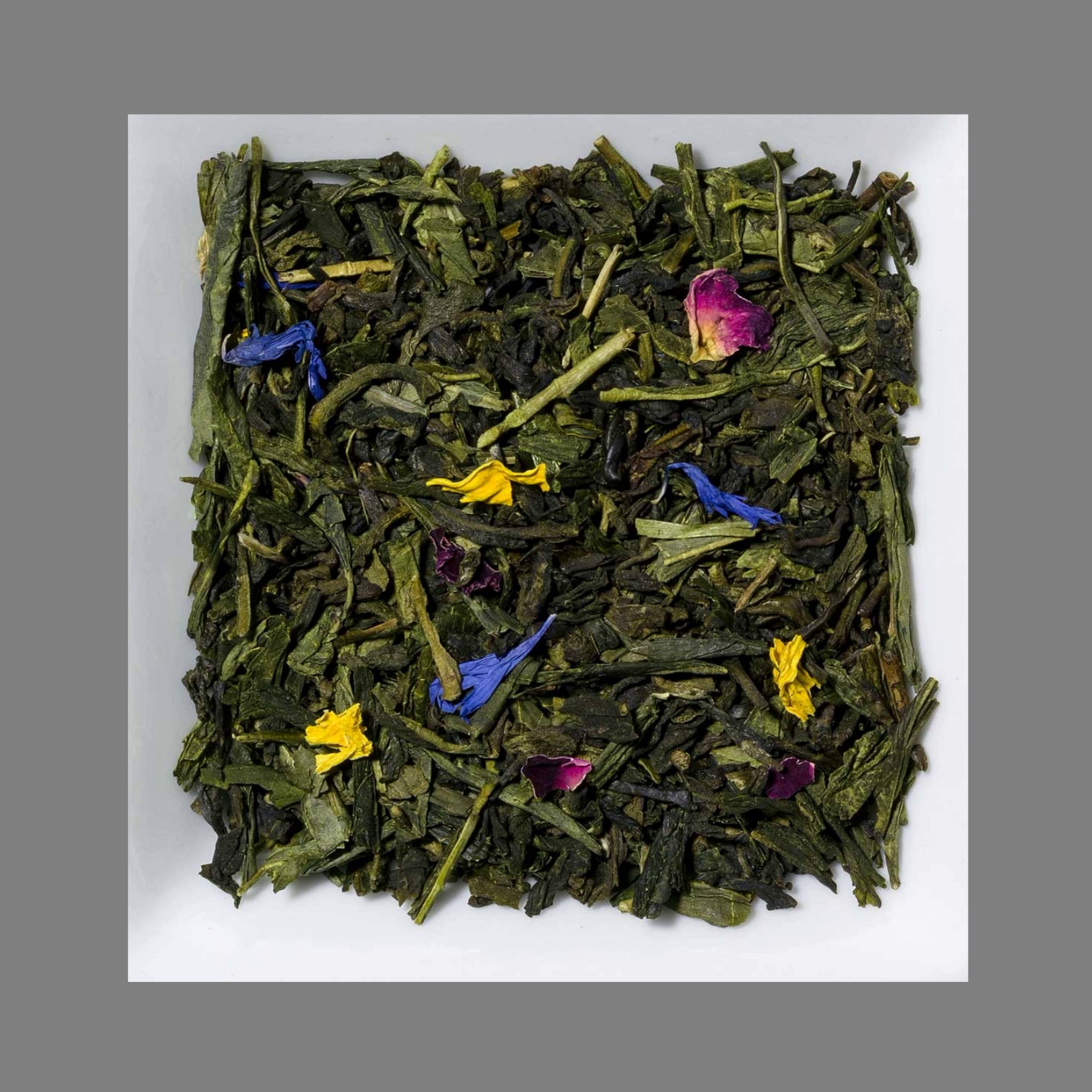 Rhabarber-Mango Aromatisierter grüner Tee