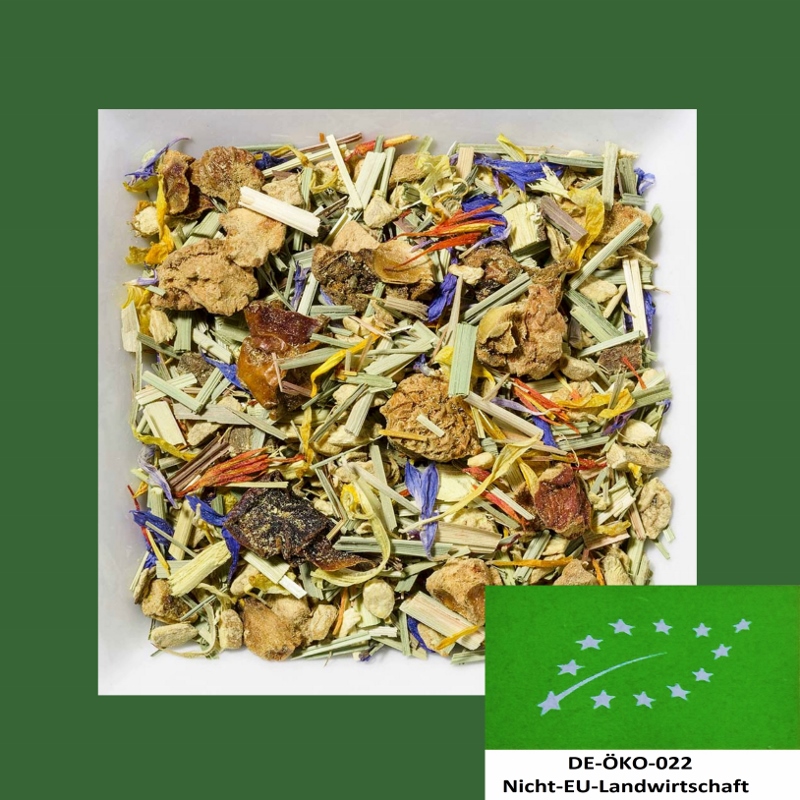 Lemongras-Ingwer Biotee DE-ÖKO-022 Gewürz-/Kräuterteemischung