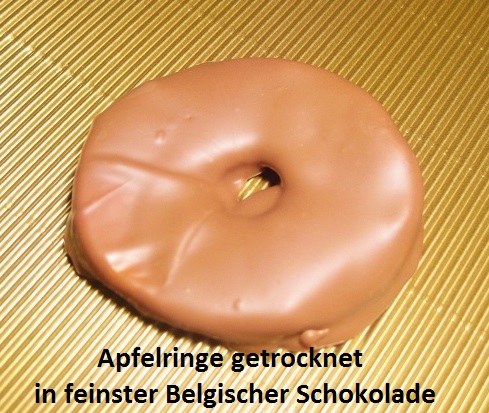 Trockenfrüchte in Schokolade