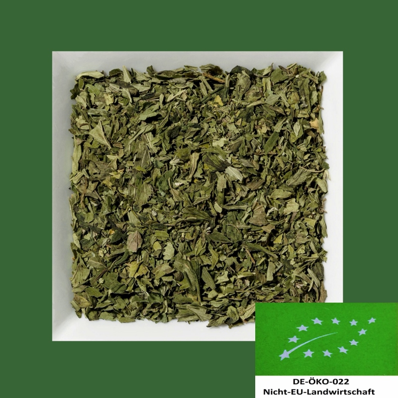 Hanf Biotee geschnitten