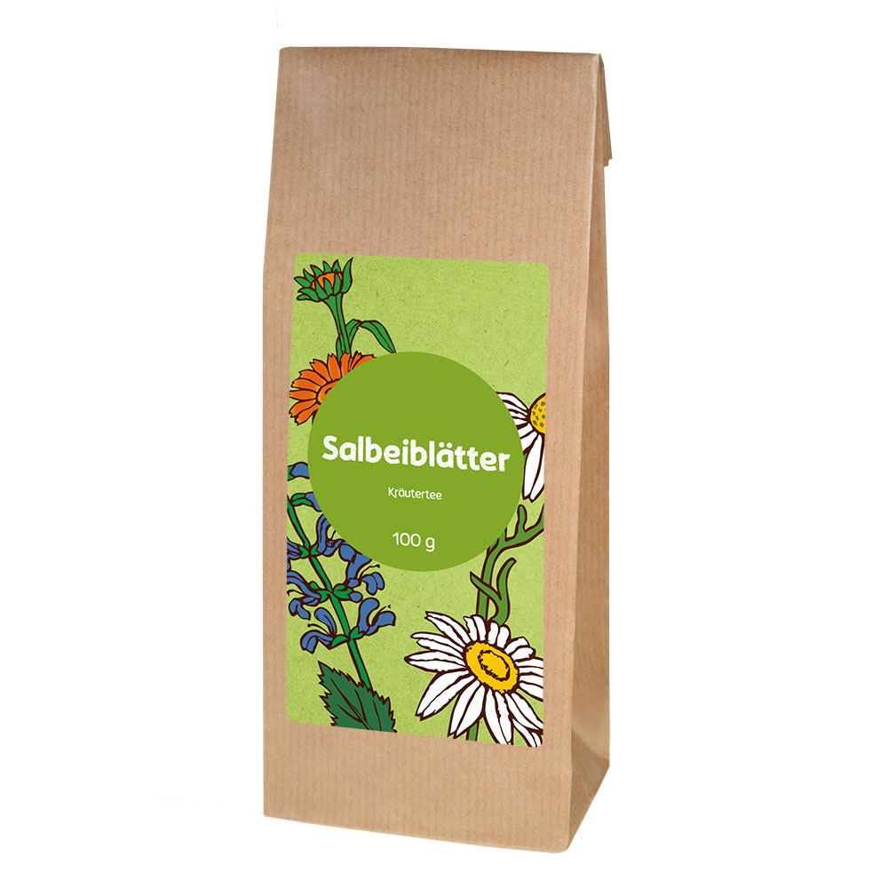 Salbeiblätter geschnitten Kräutertee