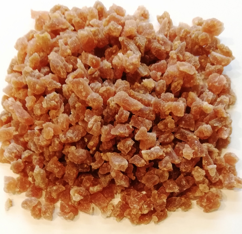 Erdbeeren gewürfelt