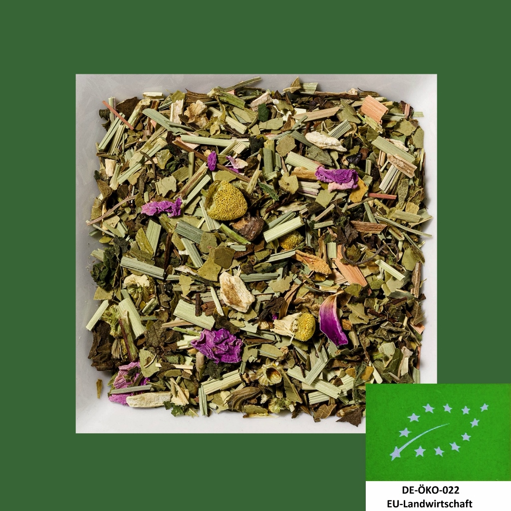 Fastenbegleiter Naturbelassene Kräuter Bioteemischung DE-Öko-022