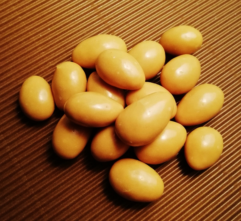 Mandeln in Schokolade