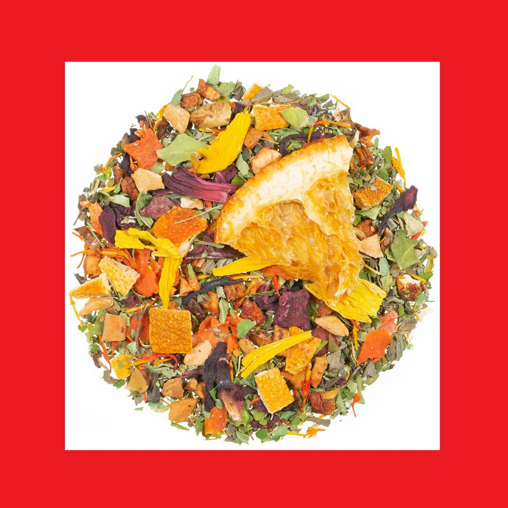 Provence Basilikum Apfelsine Früchtetee