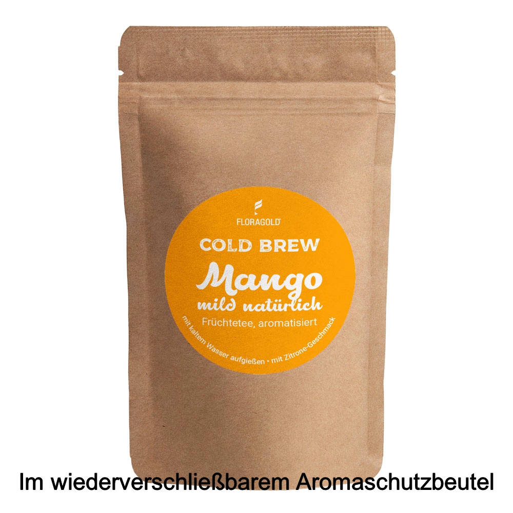 Cold Brew Mango natürlich aromatisierter Früchtetee